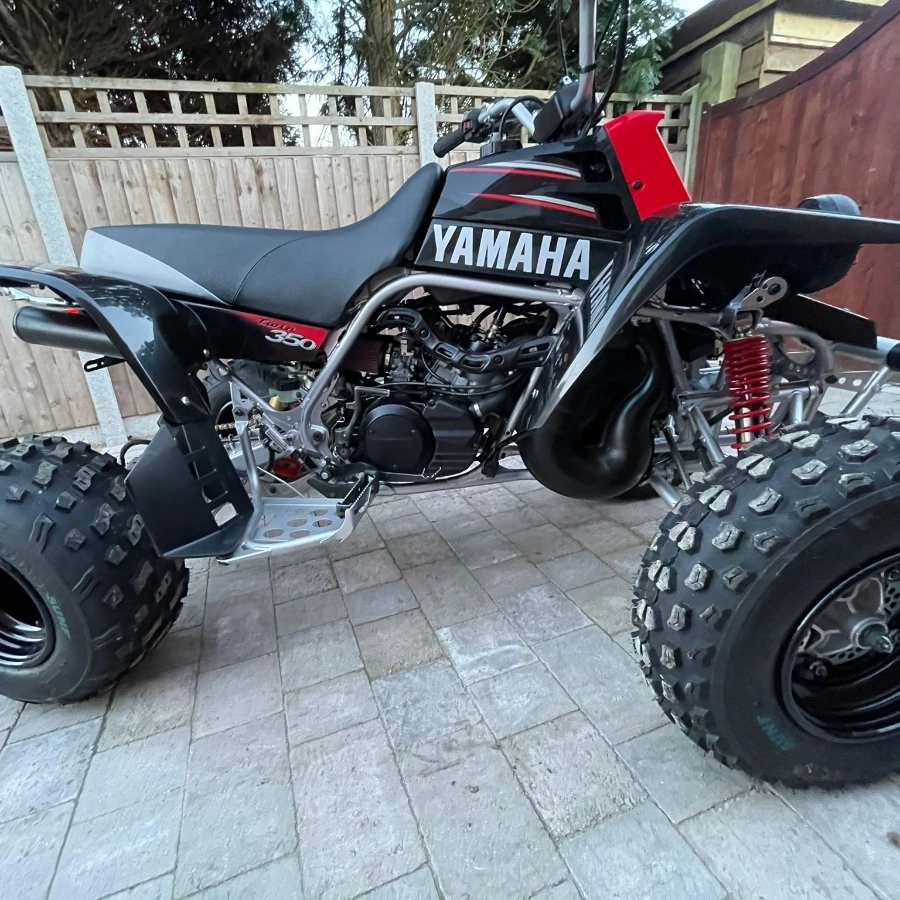 Image of our 2003 Yamaha Banshee 350 for sale.,  Classic Motorcycles for sale, Vintage motorcross bikes, barn find,  Vintage mx,  Accessories,  Classic mx,  Garage Finds. Serving the St Neots area.