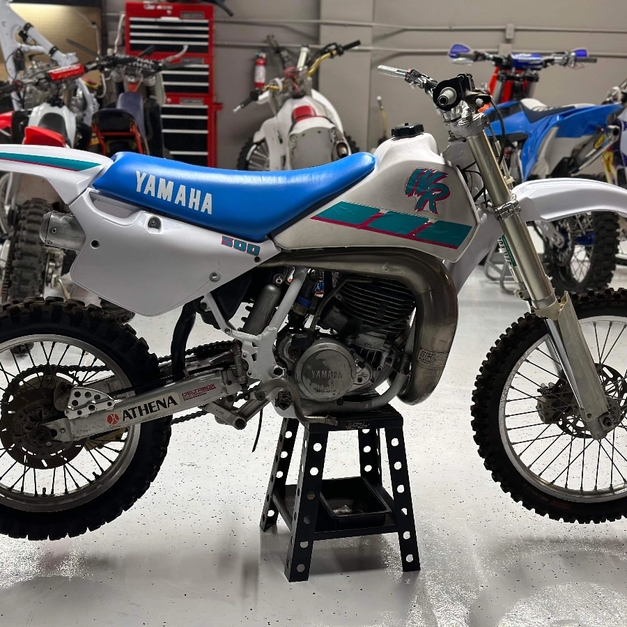 Thumb Image number 1 for Widowmakertrader vintage & classic motorcycle sales item YAMAHA WR 500 1992 for sale image,  Widowmakertrader Motorcycle Sales,  Suzuki RM500,  Barn Finds, Giveaways, off road, Honda CR500 Engine, Vintage motorcross bikes. Serving the St Neots area.