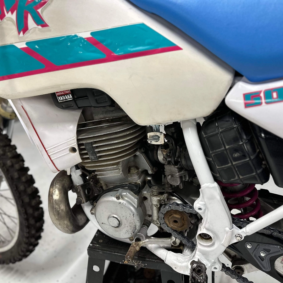 Thumb Image number 4 for Widowmakertrader vintage & classic motorcycle sales item YAMAHA WR 500 1992 for sale image,  Widowmakertrader Motorcycle Sales,  Suzuki RM500,  Barn Finds, Giveaways, off road, Honda CR500 Engine, Vintage motorcross bikes. Serving the St Neots area.