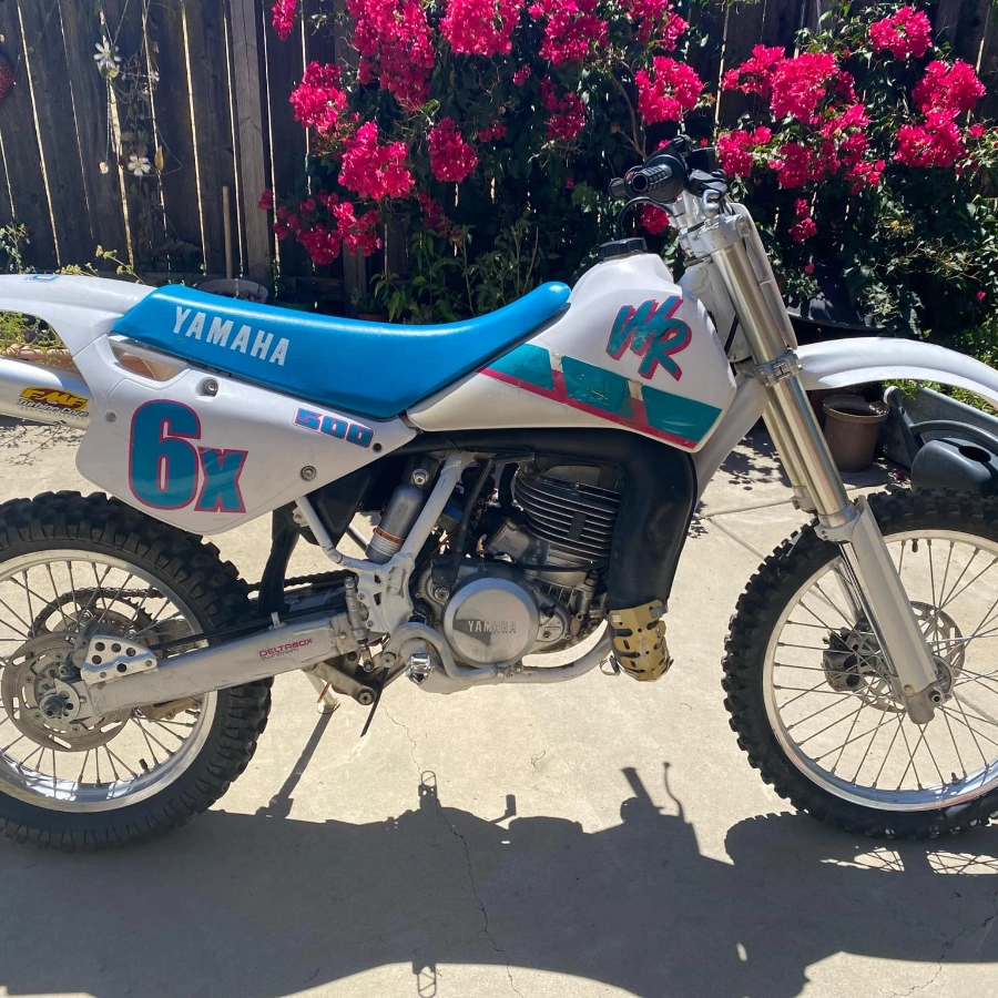 Widowmakertrader vintage & classic motorcycle sales item Yamaha WR500 1992 COMING SOON !! for sale image, Honda CR500 1987,  Servicing,  Garage Finds, Honda CR500 parts, off road, Honda CR500 Project, Honda CR500 cheap. Copyright image from Widowmakertrader vintage & classic motorcycle sales.