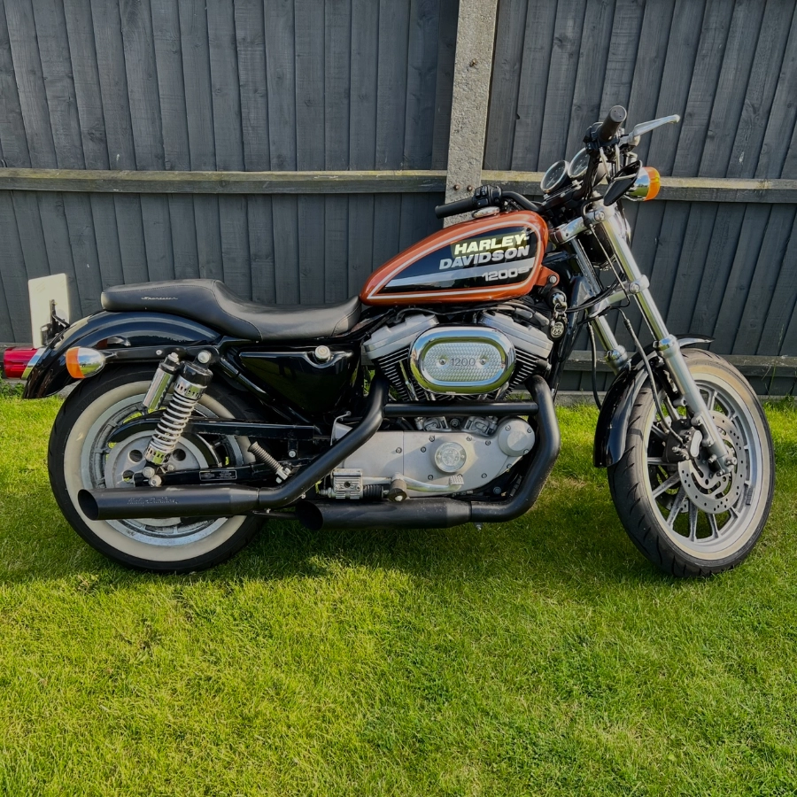 Image of our Harley Davidson Sportster 1200s Genuine 2941 Miles for sale., Pre Owned, Vintage motorcross bikes, Honda CR,  Garage Finds, two stroke,  Yamaha WR500, Honda CR500 EngineWidowmakertrader offers its vintage & classic motorcycle & parts sales services exclusively in St Neots, .