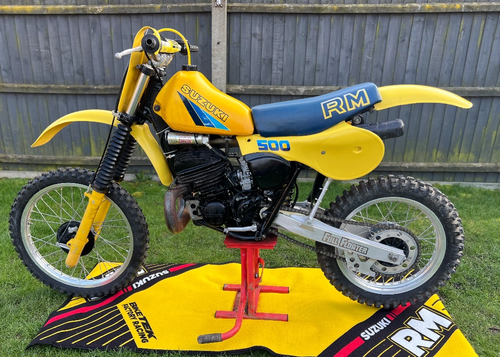 Image for Widowmakertrader Suzuki RM125 1983 Prize Draw £10 Per Ticket,  Classic mx,  Motorcycle trade-ins,  Barn Finds, Yamaha Banshee 350,  Garage Finds,  Yamaha WR500,  Vintage mxWidowmakertrader offers its vintage & classic motorcycle sales services exclusively in St Neots, .