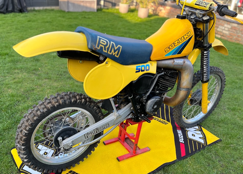 Thumb Image number 1 for Image for Widowmakertrader Suzuki RM125 1983 Prize Draw £10 Per Ticket,  Classic mx,  Motorcycle trade-ins,  Barn Finds, Yamaha Banshee 350,  Garage Finds,  Yamaha WR500,  Vintage mxWidowmakertrader offers its vintage & classic motorcycle sales services exclusively in St Neots, .