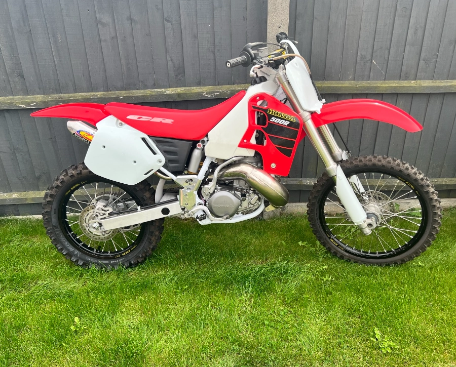 Image for Widowmakertrader,  Classic mx,  Kawasaki kx500,  Yamaha WR500,  Honda cr500,  Motorcycle Imports, Vintage motorcross bikes,  Vintage mxExplore the wide range of vintage & classic motorcycle sales solutions provided by Widowmakertrader in St Neots, . Honda cr500 2001.